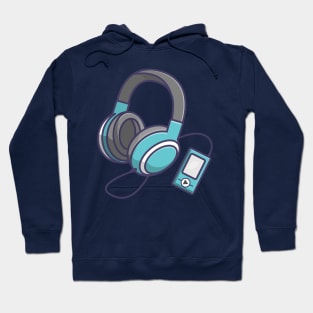 headphone and airpods Hoodie